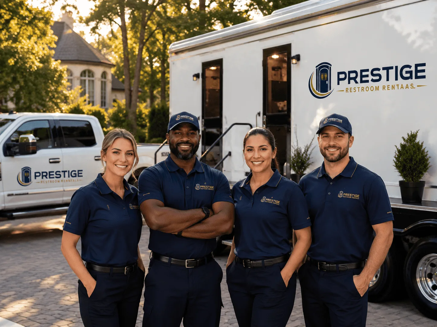 Trusted Luxury Portable Restrooms company in Round Mountain, CA